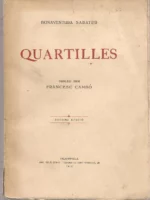 QUARTILLES proleg den FRANCESC CAMBÓ