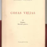 COSAS VIEJAS VI , LAMINAS FASCICULO 1º, (claustro catedral BARCELONA)