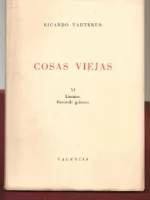 COSAS VIEJAS VI , LAMINAS FASCICULO 1º, (claustro catedral BARCELONA)