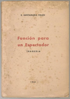 FUNCION PARA UN ESPECTADOR TRAGEDIA