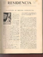 RESIDENCIA revista de la Residencia de Estudiantes, vol IV nº 1a 6, año 1933 completo, encuadernados sin cubiertas originales