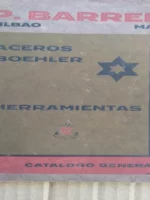 P. BARRERA , ACEROS BOEHLER HERRAMIENTAS, CATALOGO