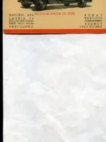 POSTAL PUBLICITARIA MATAMALA, ALQUILER AUTOS DE LUJO, BARCELONA, 13,5 x 9,5 cm.