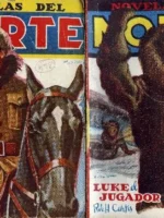 NOVELAS DEL NORTE nº 6 LUKE EL JUGADOR n 18 EL SEÑOR DE LAS MONTAÑAS
