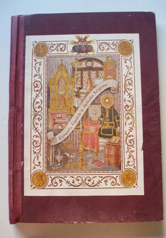 COMPAÑÍA ESPAÑOLA DE ARTICULOS RELIGIOSOS ABADIA SAN MARTIN 8 VALENCIA fabricas de tejidos de seda , confección de ornamentos, estatuaria, altares, pulpitos, confesionarios, mobiliario orfebreria, velas, vidrieras, vinos de consagrar