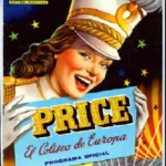 PROGRAMA CIRCO PRICE de MADRID, DE AMERICA A ESPAÑA: PEDRITO RICO, ESTRELLITA CASTRO , ANTOÑITA ANDALUCIA, PABLO PALITOS , LOS ANAYAK , BALLET ALBENIZ