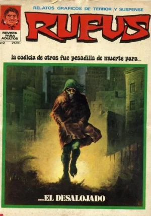 41 ejemplares y Extra diciembre 1974 de RUFUS ,nos 2 a 13, 16 a 19, 31 a 35, 37 a 39, 40 a 47, 48, 49, 51, 52, 54, 55 y 56
