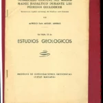 DESARROLLO GRADUAL DEL MAGMA MADRE BASALTICO DURANTE LOS PERIODOS GEOLOGICOS del nº 10 de la revista Estudios Geologicos