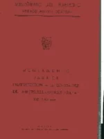 reglamento para LA INSTRUCCIÓN DE LAS UNIDADES DE ametralladoras ALFA de 7,92 mm