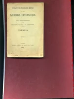 EXTRACTO MILITAR DE LOS EJERCITOS EXTRANJEROS SEGÚN DATOS EXISTENTES EN EL DEPOSITO DE LA GUERRA, FRANCIA