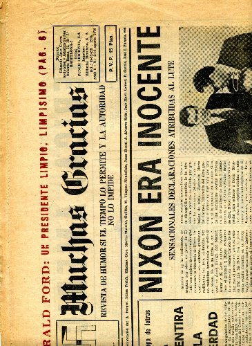 MUCHAS GRACIAS, del 2 a 13,15 a19 y 2 extras del dicccionario, REVISTA DE HUMOR SI EL TIEMPO Y LA AUTORIDAD NO LO IMPIDE: Forgues, Perich, Cesc, Martin Morales....