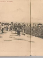 30 POSTALES en album PEDRO DOMECQ Y Cia, las bodegas, entrada de los operarios... Visita SSMM marzo 1915.. Bodegas.. Embotellado.. Destileria .. Operaciones de embarque en el ferrocarril..