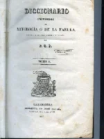 DICCIONARIO UNIVERSAL DE LA MITOLOGIA O DE LA FABULA