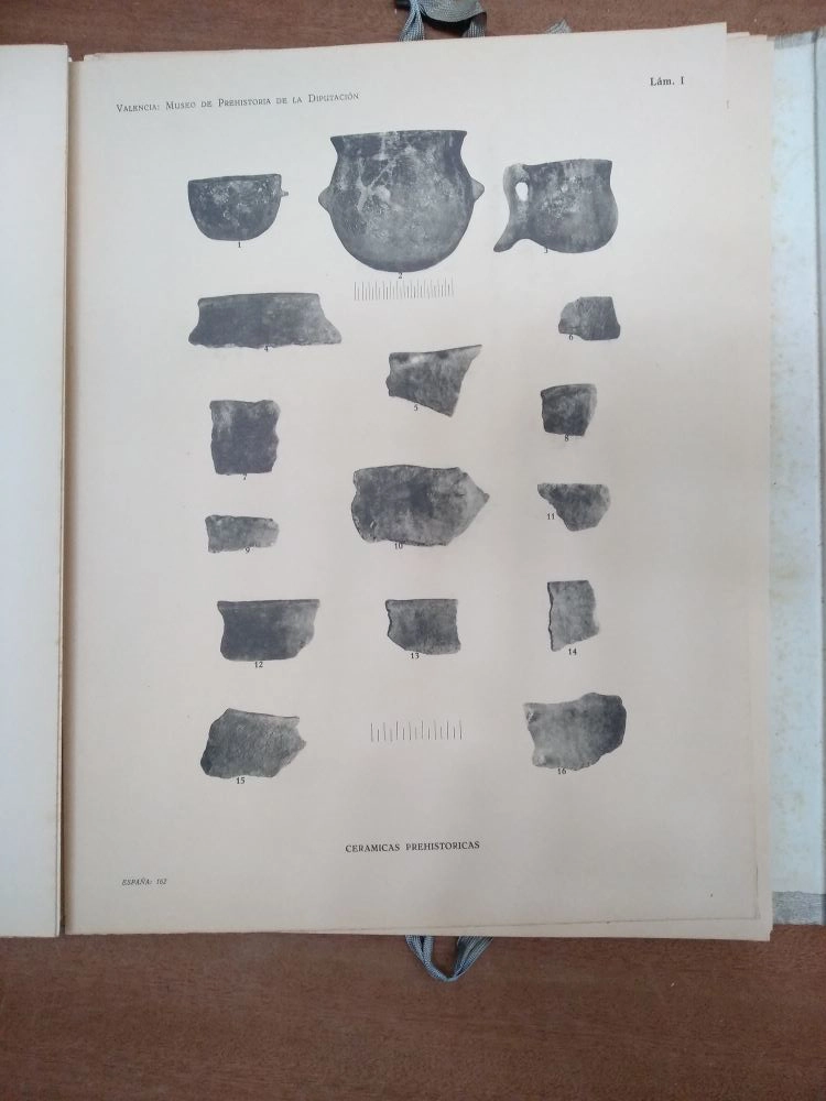 CORPUS VASORUM HISPANORUM, CERAMICA DEL CERRO DE SAN MIGUEL ( LIRIA ), Impresionante obra, catalogo completo de la ceramica ibera de EDETA