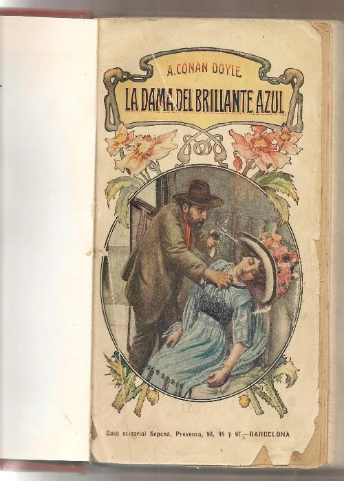 LA DAMA DEL BRILLANTE AZUL