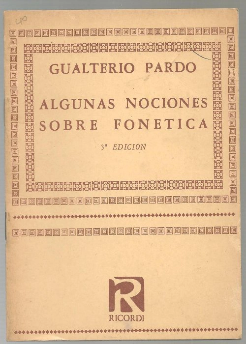 ALGUNAS NOCIONES SOBRE FONETICA )formación de la voz, los registros, para la oratoria