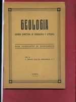 GEOLOGIA CUADROS SINOPTICOS DE MINERALOGIA Y LITOLOGIA dibujos de L.Ferrer J.Carrascosa J.Latorre