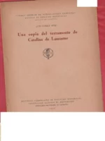 UNA COPIA DEL TESTAMENTO DE CATALINA DE LANCASTER