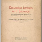 DESARROLLO LITERARIO DE EL SALVADOR