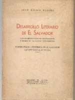 DESARROLLO LITERARIO DE EL SALVADOR