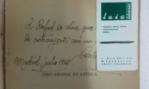 OTRO ESPAÑOL EN AMERICA.PROL F.GARCIA SANCHIZ, PORTADA Y DIBUJO DE ANTONIO COBOS