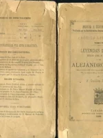 LEYENDAS DE SAN JOSE HIJO DE JACOB Y DE ALEJANDRO MAGNO sacadas de dos manuscritos moriscos de la biblioteca nacional de Madrid
