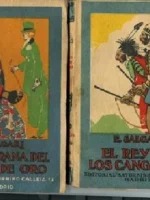 LA SOBERANA DEL CAMPO DE ORO y la continuacion: EL REY DE LOS CANGREJOS, las dos cubiertas de PENAGOS