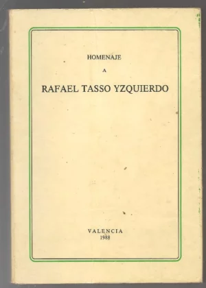 HOMENAJE A RAFAEL TASSO YZQUIERDO secretario Acequia Real del Jucar