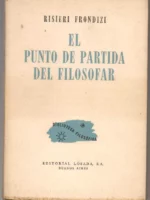 EL PUNTO DE PARTIDA DEL FILOSOFAR