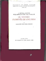 A CRITICAL EDITION WITH INTRODUCTION AND NOTES OF GIL VICENTE FLORESTA DE ENGAÑOS