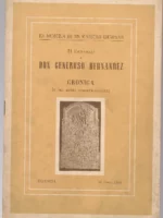 EN MEMORIA DE UN MAESTRO EJEMPLAR, EL HOMENAJE A DON GENEROSO HERNANDEZ, cronicade los actos conmemorativos ,Valencia junio 1946