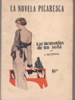 LAS MEMORIAS DE UN SOFA, la novela picaresca nº 157, dibujos sin firma