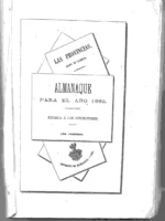 ALMANAQUE LAS PROVINCIAS para el año 1882, sin cubiertas