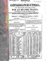 JOURNAL DES CONNAISSANCES UTILES, 1834 y 1835 COMPLETOS 12 revistas cada año
