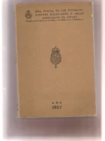 GUIA OFICIAL DE LOS ESTABLECIMIENTOS BALNEARIOS Y AGUAS MEDICINALES DE ESPAÑA 1927