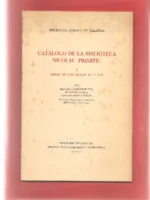 CATALOGO DE LA BIBLIOTECA NICOLAU PRIMITIU, OBRAS DE LOS SIGLOS XV Y XVI