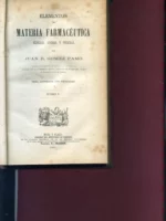 ELEMENTOS DE MATERIA FARMACEUTICA MINERAL, ANIMAL Y VEGETAL