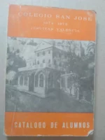 COLEGIO SAN JOSE 1974 JESUITAS Valencia , CATALOGO DE ALUMNOS