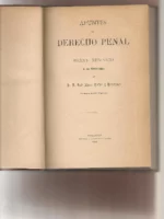 APUNTES DE DERECHO PENAL O BREVE SUMARIO LECCIONES ..