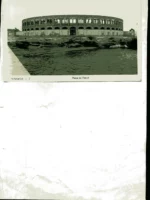 POSTAL VINAROZ -7 , plaza de toros, sin fotografo ni editor, 9x 14 cm., c.a. 1920,, buen estado