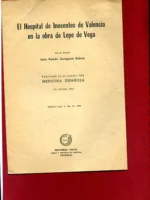 EL HOSPITAL DE INOCENTES EN LA OBRA DE LOPE DE VEGA separata