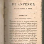 VIAJES DE ANTENOR POR GRECIA Y ASIA, tomo II sin portada
