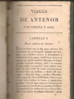 VIAJES DE ANTENOR POR GRECIA Y ASIA, tomo II sin portada