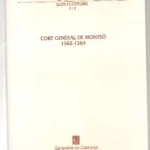 CORT GENERAL DE MONTSÓ 1382 1384