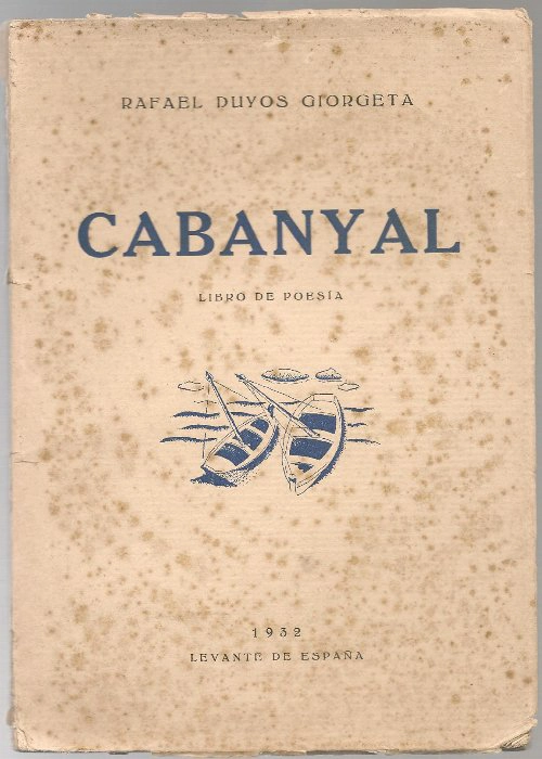 CABANYAL libro de poesía