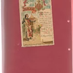 TARJETA PUBLICIDAD FERIA DE VALENCIA 1895, INVITACIÓN PERSONAL, MUY RARA, BUEN ESTADO