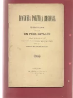 ECONOMIA POLITICA REGIONAL DISCURS llegit 21 novembre 1907