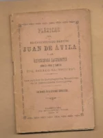 PLATICAS del maestro JUAN DE AVILA a los reverendos sacerdotes sobre la dignidad de estado sacerdotal