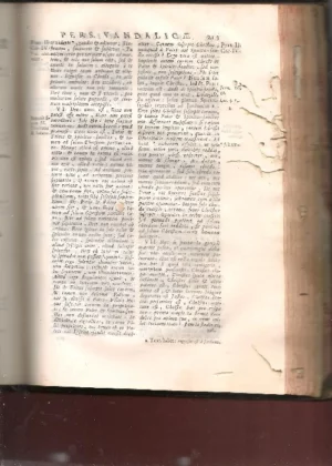 HISTORIA PERSECUTIONIS VANDALICAE in duas partes distincta. Prior complectitur libros quinque . Victoris Vitensis Episcopi, Posterior commentarium historicum de pervfecutionis vandalicae ortu progressu e fine. Prima veneta editio.