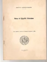 NOTAS DE EPIGRAFIA VALENCIANA